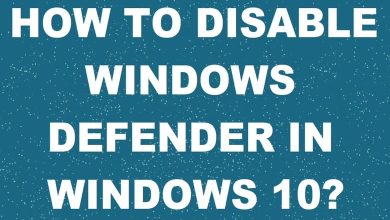 How to disable Windows Defender in Windows 10?