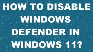 How to disable Windows Defender in Windows 11?