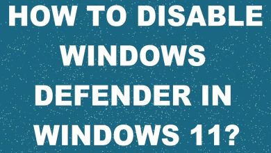 How to disable Windows Defender in Windows 11?