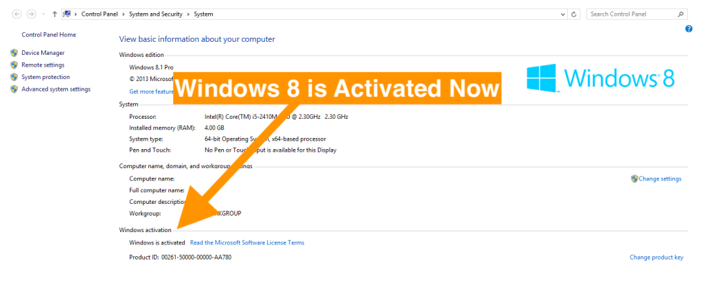 windows 8.1 product key 64 bit